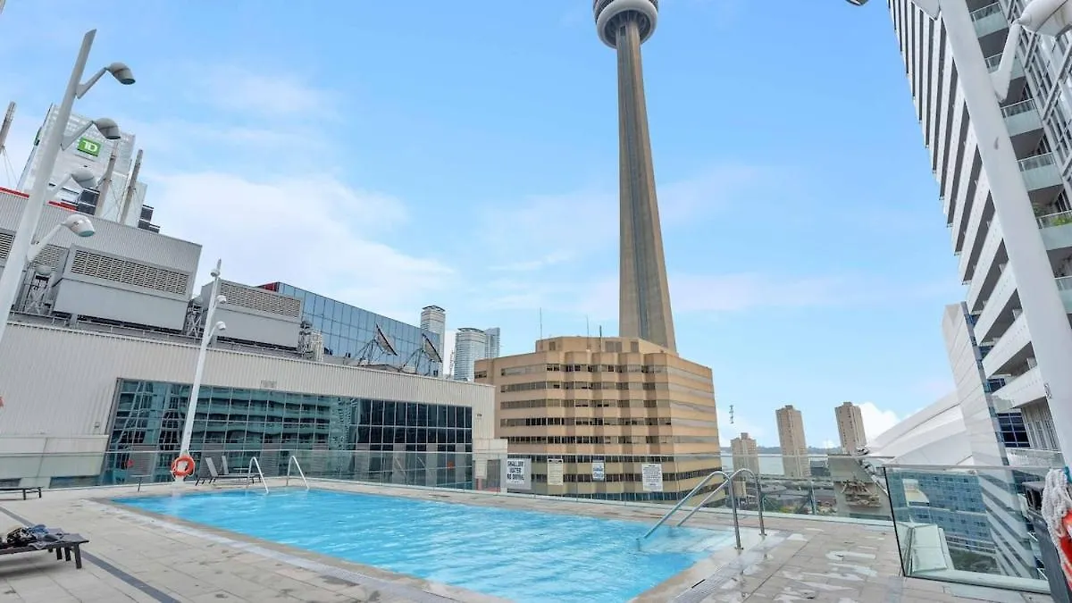 Apartment 2 Bed 2 Bath Cn-Tower And Lakeviews- Parking Toronto